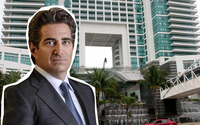 Jeffrey Soffer and the Diplomat Beach Resort (Credit: Getty Images)