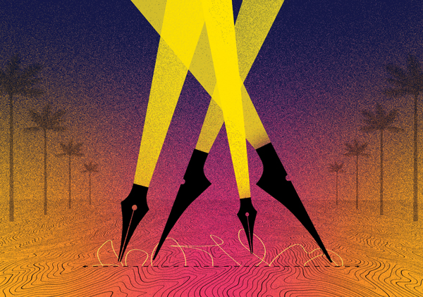 Streamers are gobbling up remaining space in LA, but how much is left to go around? (Illustration by Brian Stauffer)