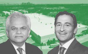 Nuveen CEO Vijay Advani, Blackstone President & COO Jonathan Gray and one of the Texas properties