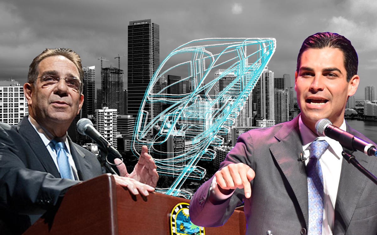 Miami-Dade County Commissioner Xavier Suarez and Miami City Mayor Francis Suarez (Credit: Getty Images, iStock)