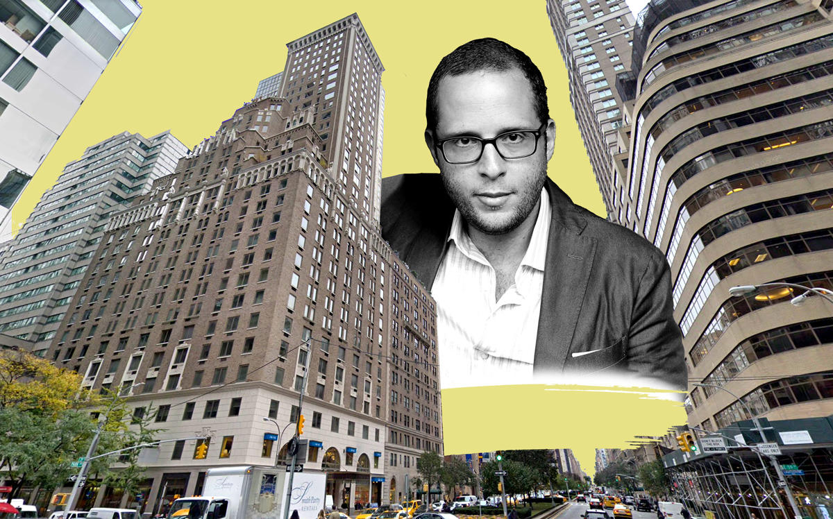 Rotem Rosen and 502 Park Avenue (Credit: Google Maps and Getty Images)