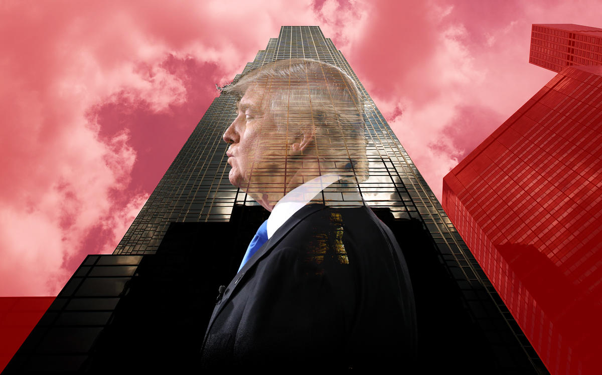 Trump Tower at 725 5th Avenue and Donald Trump (Credit: Getty Images)