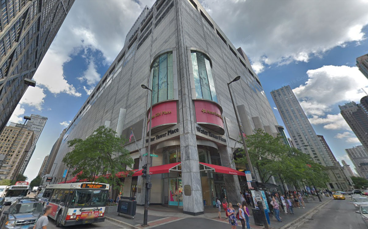 Water Tower Place at 835 North Michigan Avenue (Credit: Google Maps)