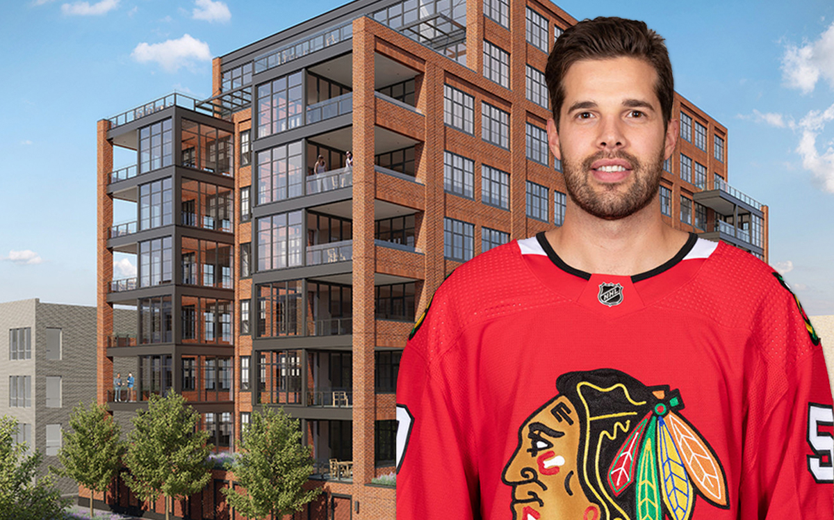 Corey Crawford and Hayden West Loop at 1109 West Washington Boulevard (Credit: Getty Images)