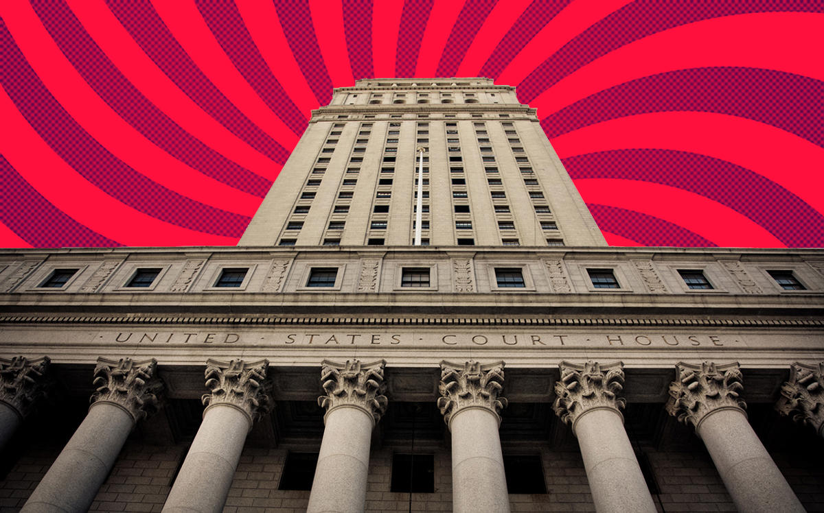The Thurgood Marshall Courthouse in Lower Manhattan (Credit: iStock)