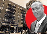 101 West 23rd Street and E&M Management principal Daniel Goldstein (Credit: Google Maps and E&M)