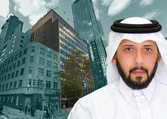 809 First Avenue and QIA CEO Mansoor Bin Ebrahim Al-Mahmoud (Credit: Google Maps)
