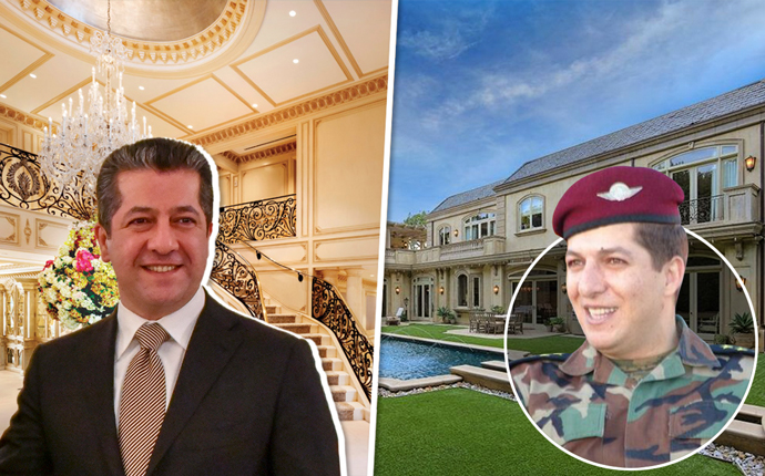 Masrour and Mansour Barzani and the two Beverly Hills properties