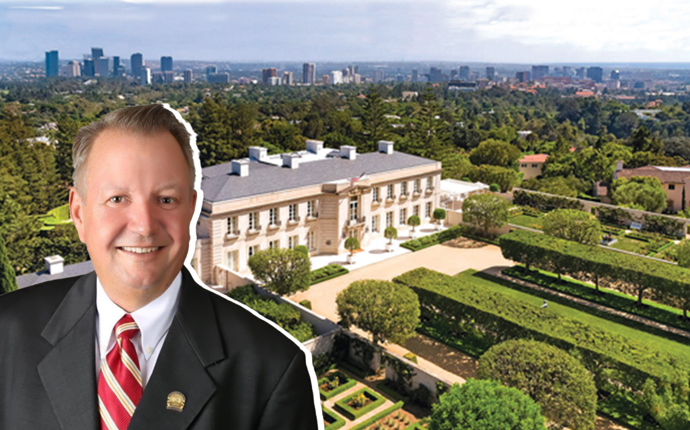 NAR President John Smaby and the Chartwell Estate, first shopped as a pocket listing in 2017 (credit: NAR)