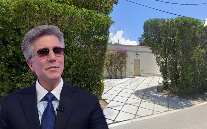 Bill McDermott and 445 North Lake Way (Credit: Getty Images and Google Maps)