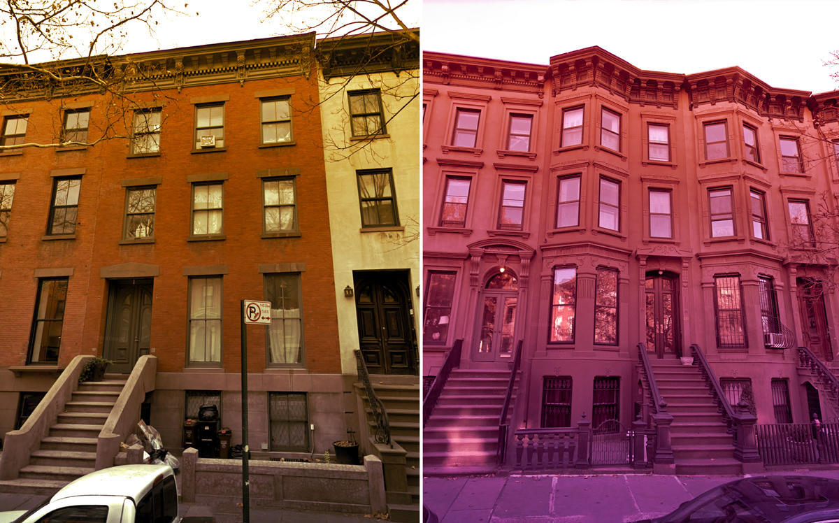 168 Amity Street and 130 Saint Marks Avenue in Brooklyn (Credit: Google Maps)