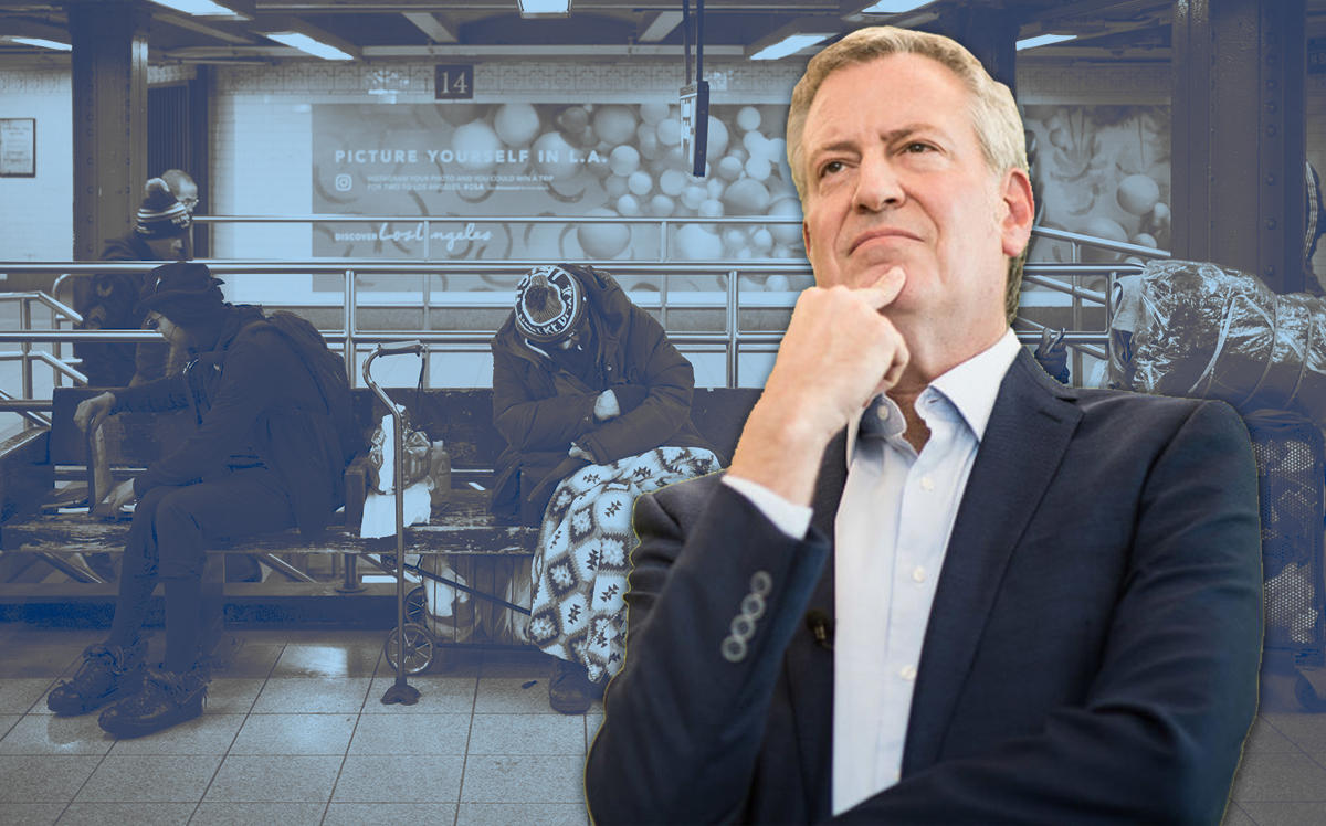Mayor Bill de Blasio will ask developers to house the homeless (Credit: Getty Images, iStock)