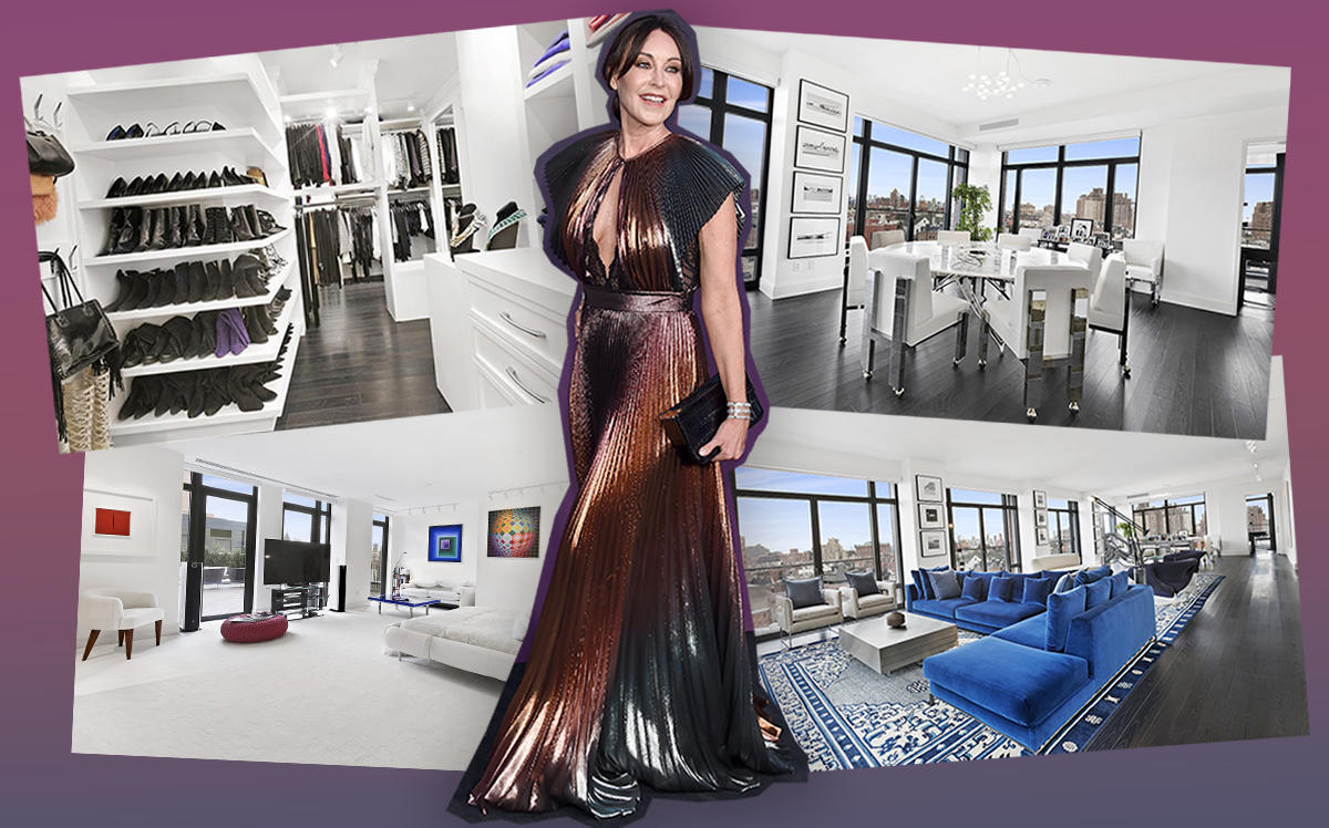 Tamara Mellon and her former home at 155 West 11th Street (Credit: Getty Images)