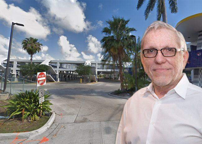 Bernard Zyscovich over the site of the county’s bus terminal on Broward Boulevard (Credit: Google Maps)