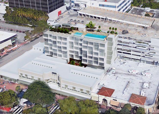 Rendering of hotel addition at Sterling Building (Credit: Kobi Karp Architecture & Interior Design)