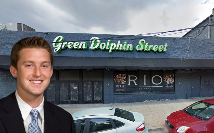 Kyle Glascott and the Green Dolphin nightclub