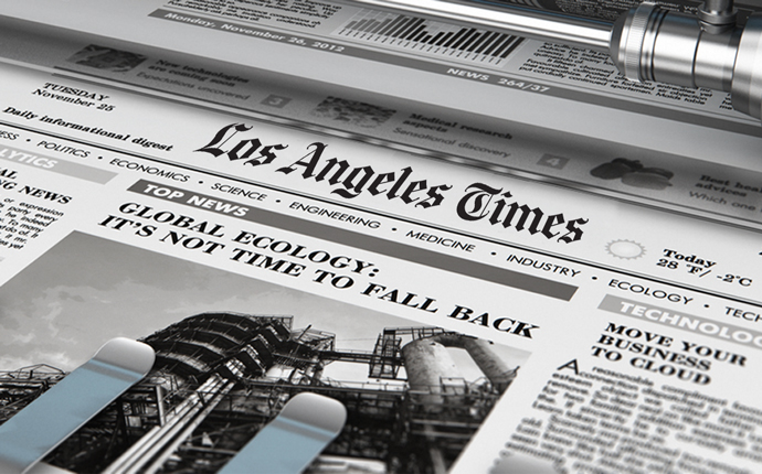 Atlas Capital bought the Los Angeles Times’ massive printing plant from a Harridge Capital partnership (Credit: iStock and the Los Angeles Times)