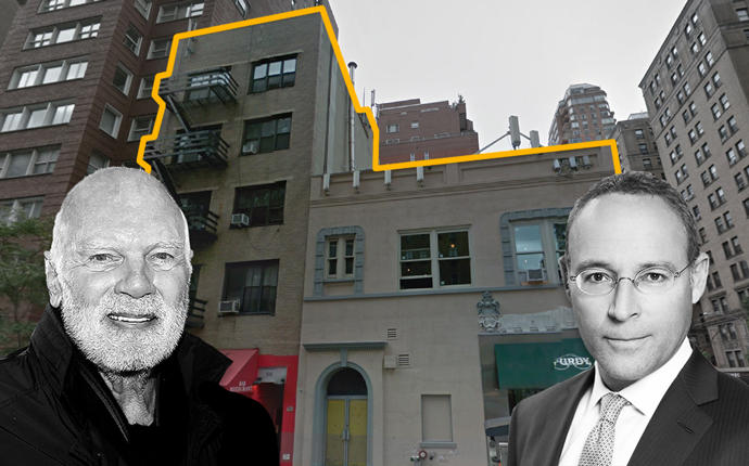 Steve Roth and Miki Naftali with 1167 Madison Avenue and 50 East 86th Street (Credit: Google Maps)
