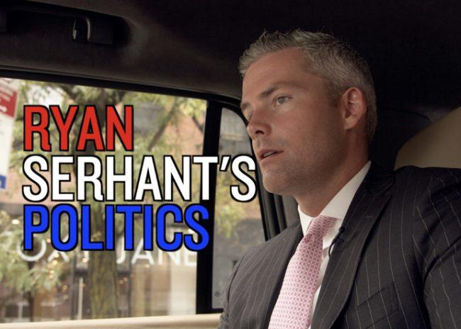 What are Ryan Serhant’s politics?