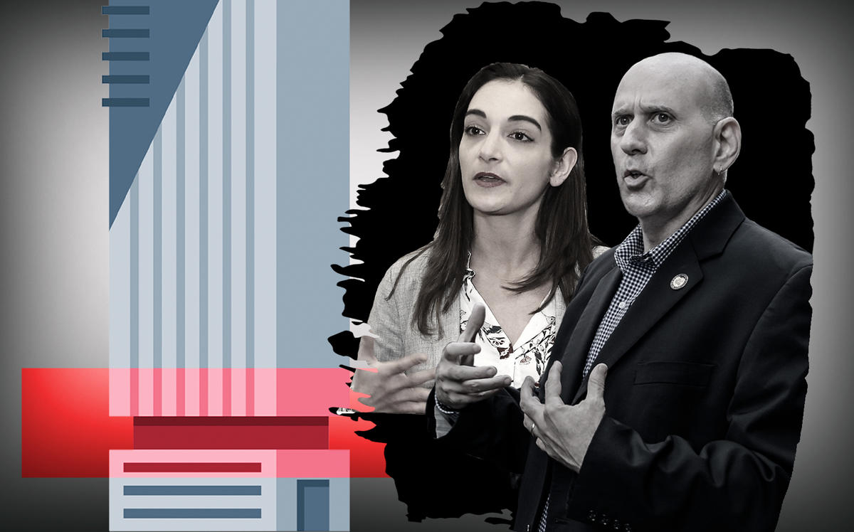 State Sen. Julia Salazar and Assembly member Harvey Epstein proposed the tax this month in an effort to disincentivize real estate speculation (Credit: iStock, Getty Images)