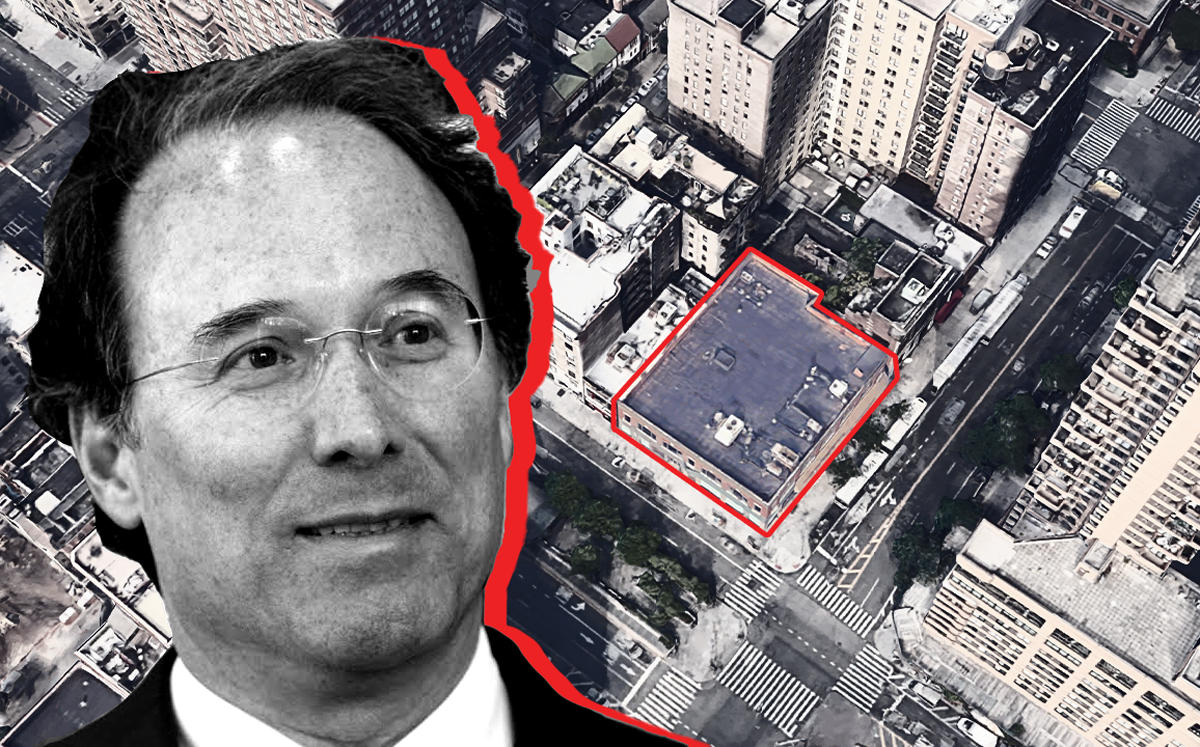 Gary Barnett and an aerial view of 2551 Broadway (Credit: Google Maps)