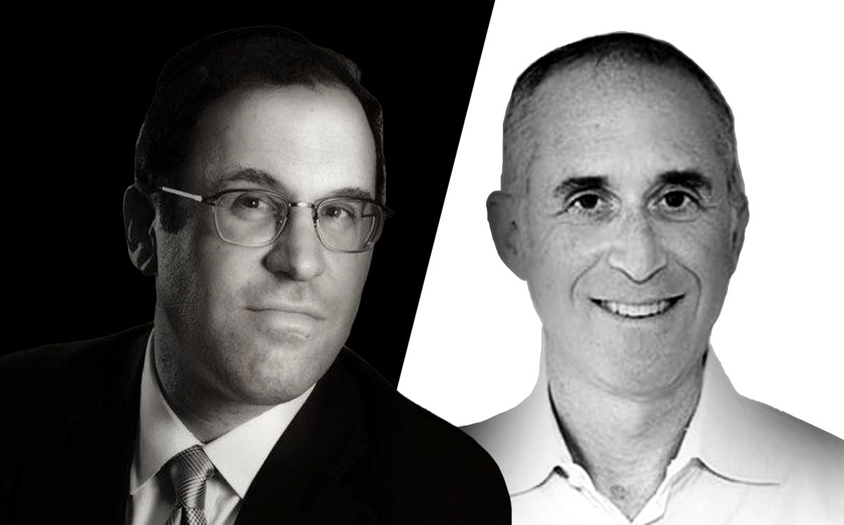 Actovia CEO Jonathan Ingber and CrediFi CEO Eli Razin (Credit: LinkedIn)