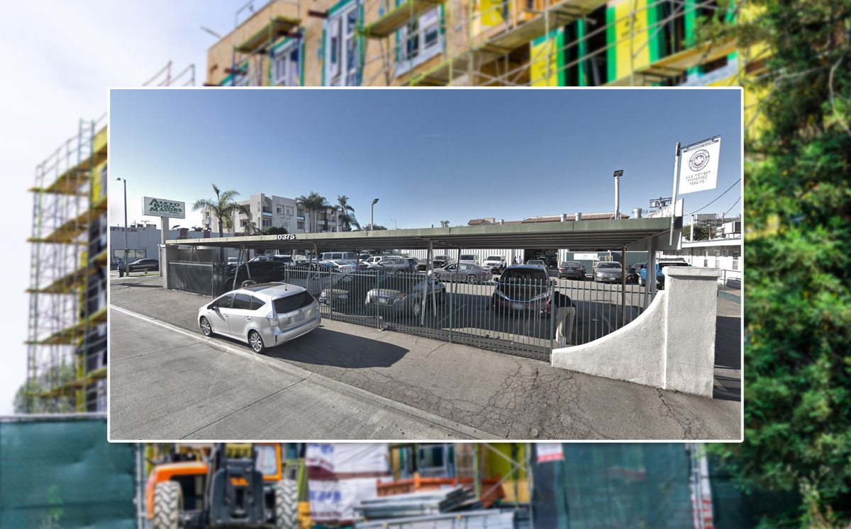 A multifamily building could replace this auto body shop (Credit: Google Maps)