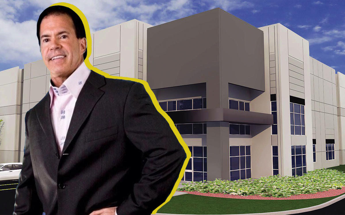 Jack Owoc and a South Florida Distribution Center Building (Credit: Core5)