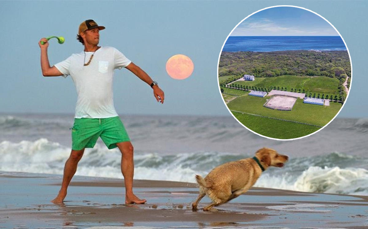 Chris Coleman and Mickey Drexler's former property at 8 Old Montauk Highway
