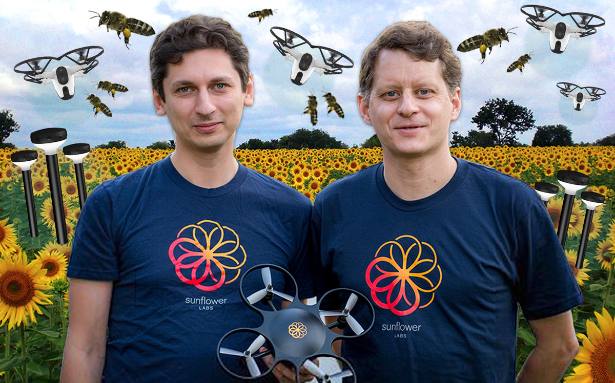 Sunflower Labs founders Alex Pachikov and Christian Eheim (Credit: Wikipedia, Pixabay)