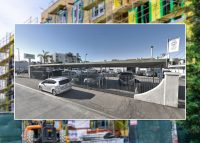 A multifamily building could replace this auto body shop (Credit: Google Maps)
