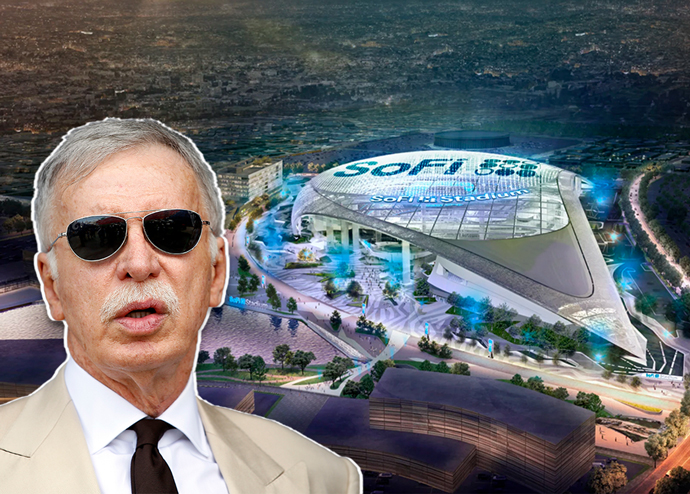 Billionaire Kroenke Gets Record Naming Rights Fee From SoFi