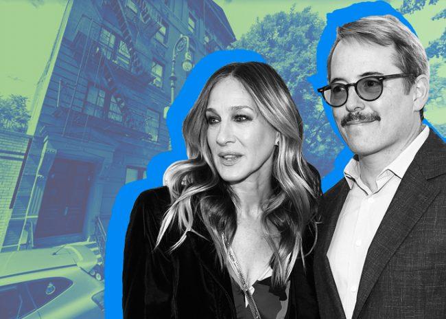 Sarah Jessica Parker and Matthew Broderick's townhouse is on Charles Street (Credit: Getty Images, Google Maps)