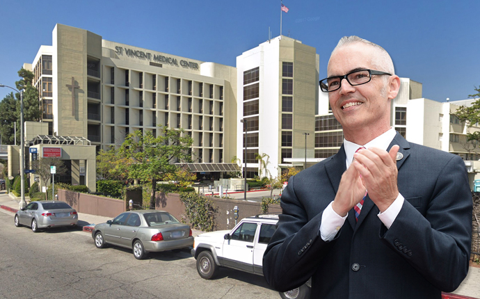 Mitch O’Farrell wants this hospital to become housing (Credit: Google Maps and Getty Images)