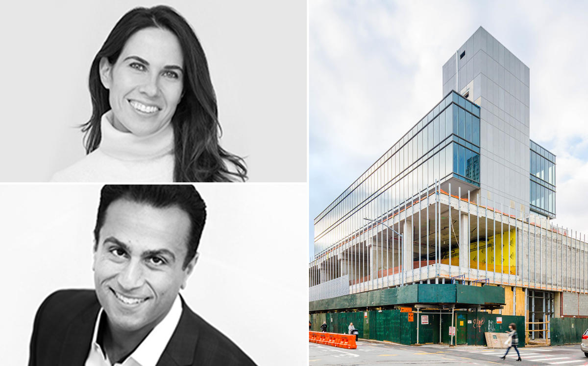 G4 Capital Partners' Robyn Sorid and Jason Behfarin with 200-206 Kent Avenue in Williamsburg (Credit: G4, LoopNet)