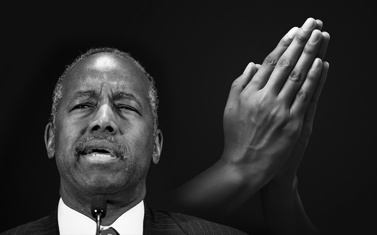 Ben Carson wants religion to help homeless