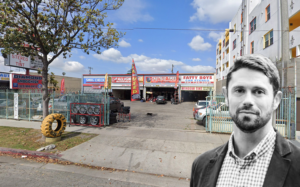 Ben Miller, Fundrise CEO, wants to change this car clinic into an apartment building (Credit: Google Maps)