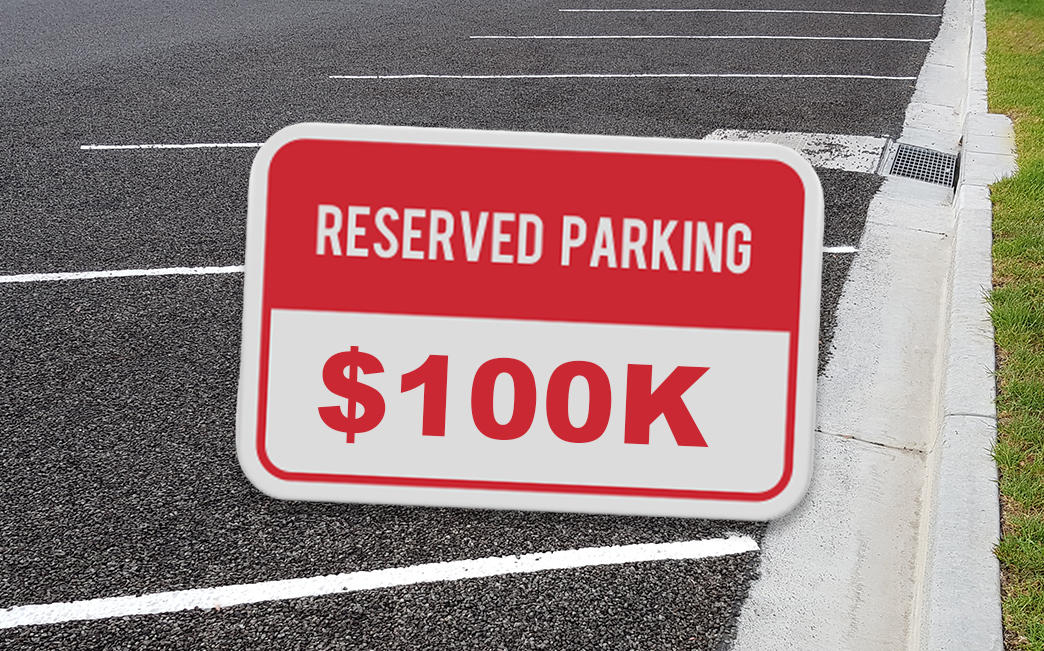 San Francisco has a $100,000 parking spot