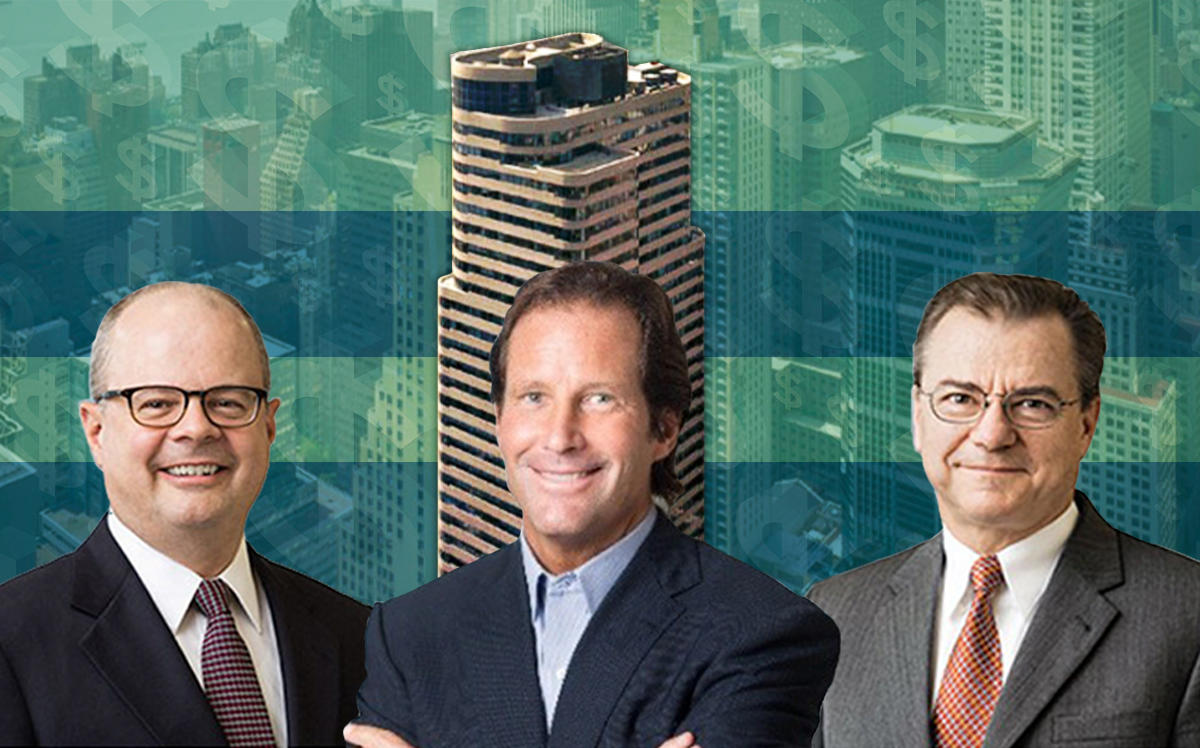 2 Grand Central and from left Rockwood Capital's Walter Schmidt, Robert Gray and Peter Falco (Credit: iStock)