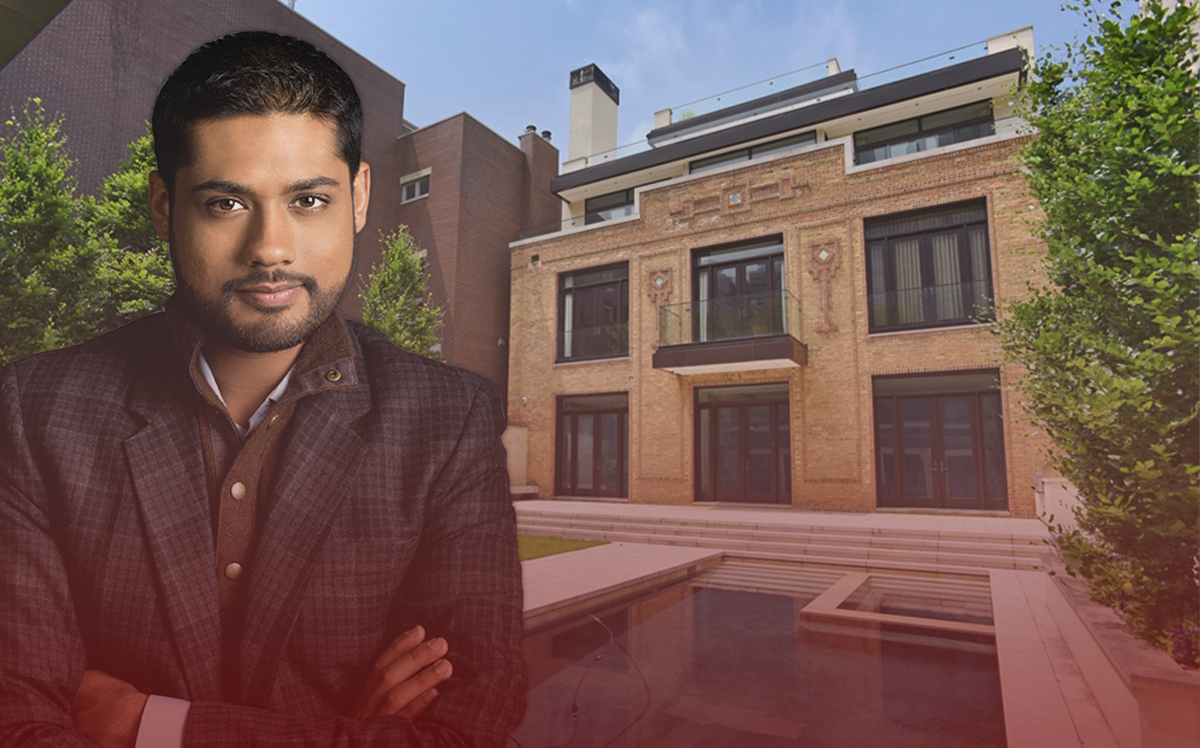 924 N. Clark Street and owner of the mansion, Rishi Shah