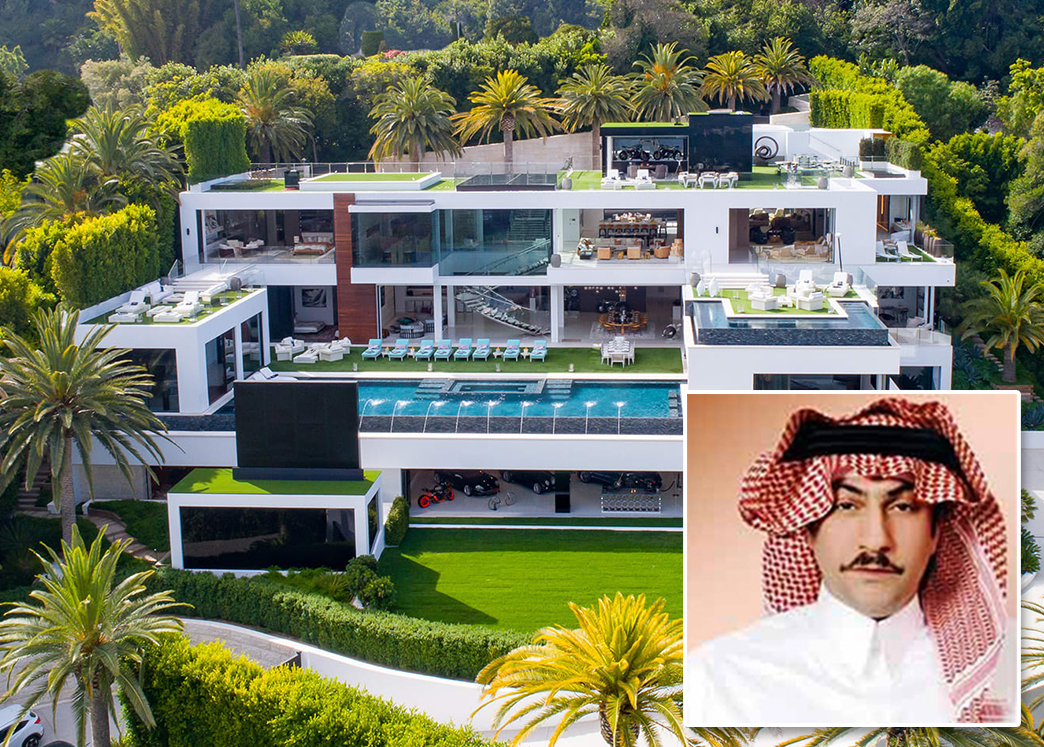 Fawaz Alhokair is the buyer of Bruce Makowsky's Bel Air spec mansion