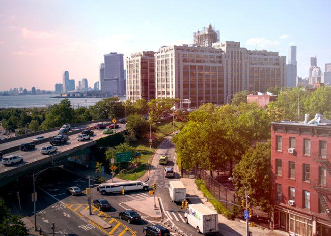 Renovations plans for the BQE would give nearby real estate a big boost, sources say. (Credit: Getty Images)