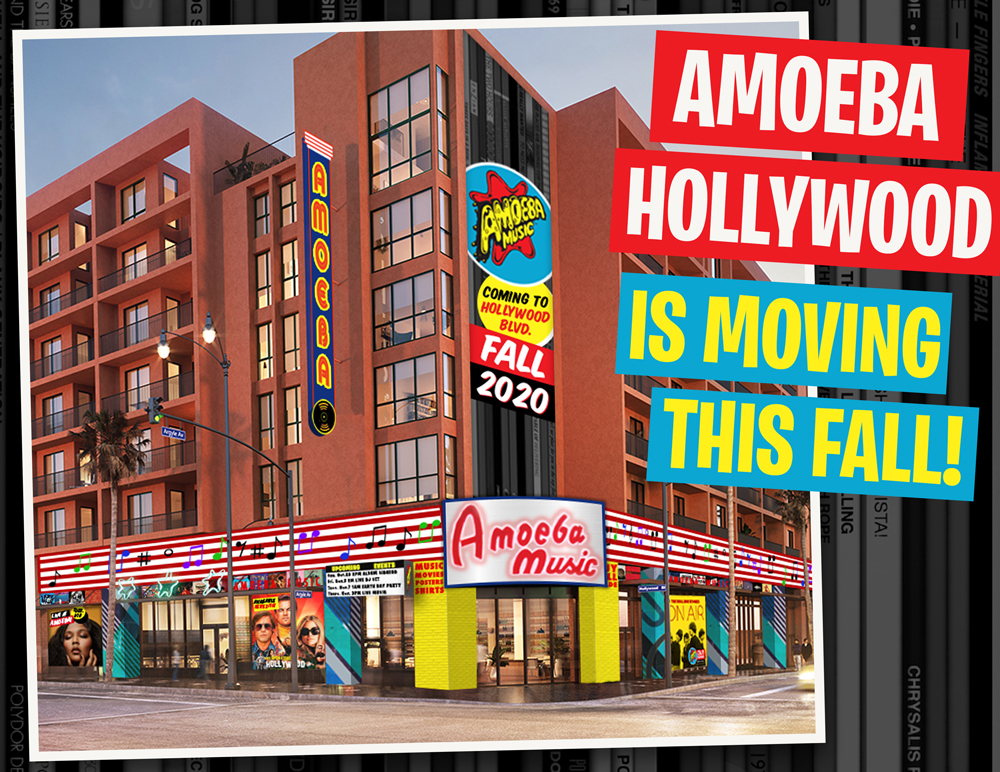 Amoeba Music is moving to Hollywood Blvd. (Photo Credit: Amoeba Music)