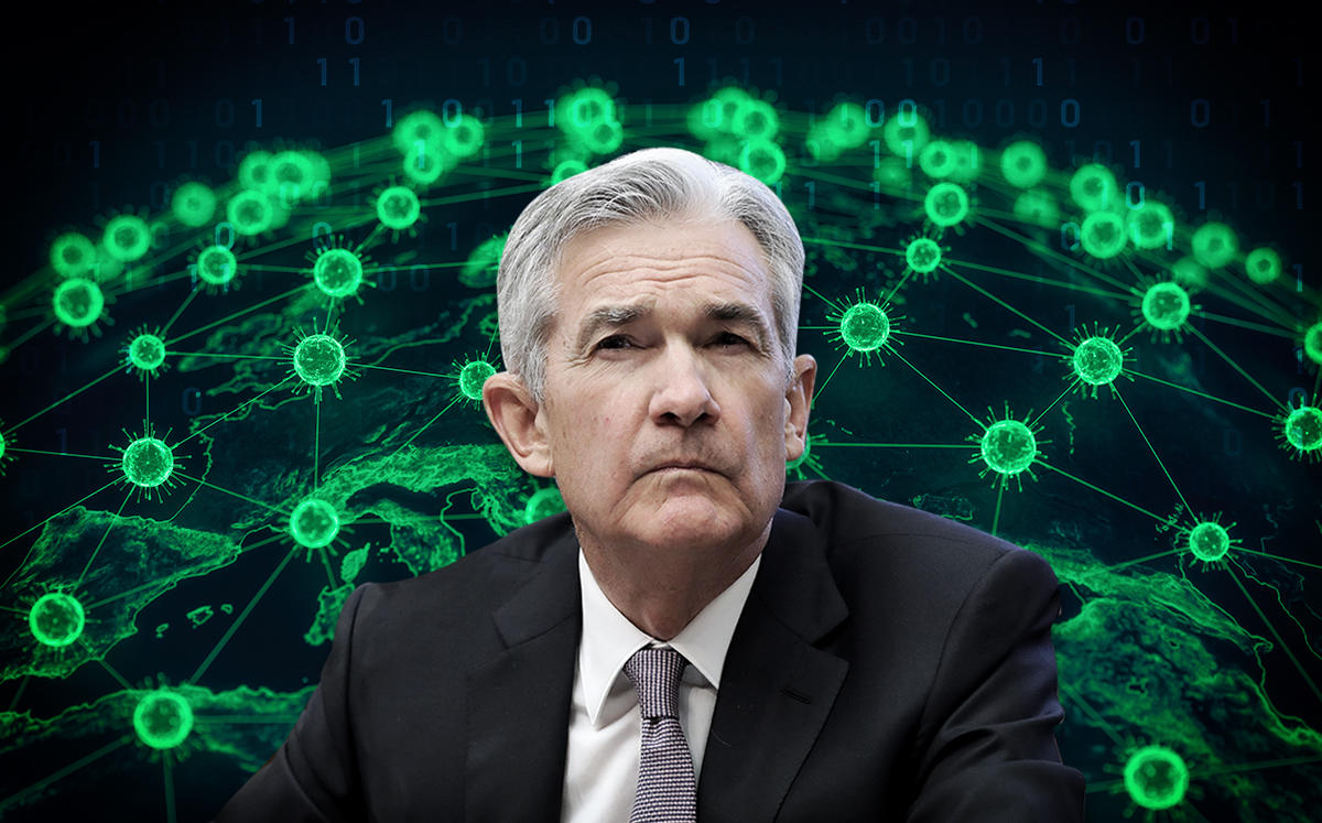 Jerome Powell (Credit: Chip Somodevilla/Getty Images and iStock)