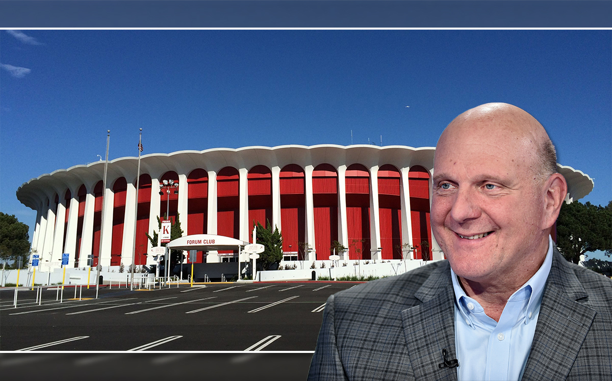 Los Angeles Clippers owner Steve Ballmer buys the Forum for $400