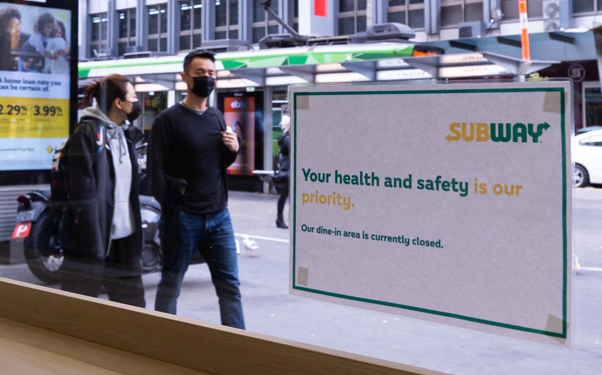 Subway sent its landlords a “force majeure” letter last week (Photo by Mikko Robles/NurPhoto via Getty Images)