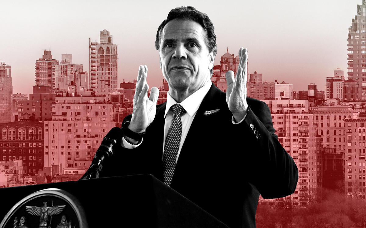 Governor Andrew Cuomo (Credit: Cuomo by Kevin Hagen/Getty Images; iStock)