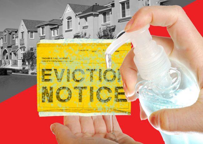 Tenant group Housing Justice for All is using the coronavirus crisis to demand a moratorium on evictions. (Credit: iStock)