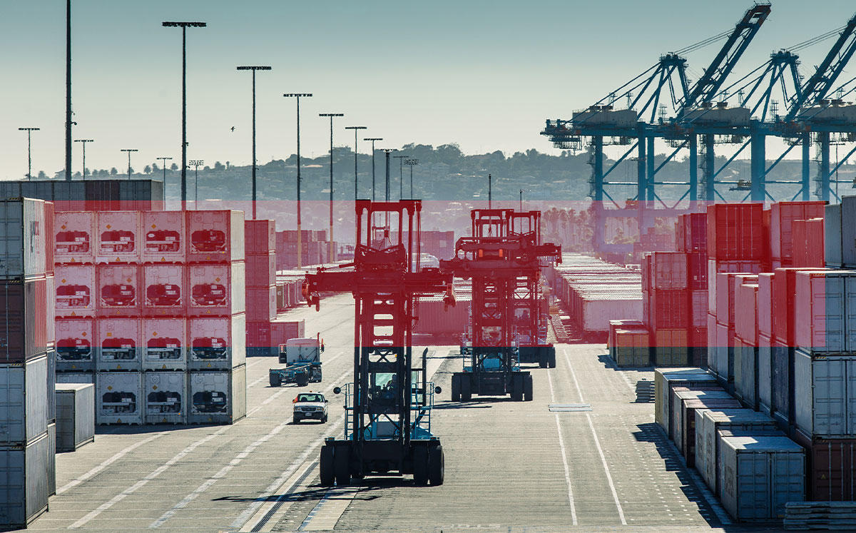 The Port of Los Angeles (Credit: iStock)