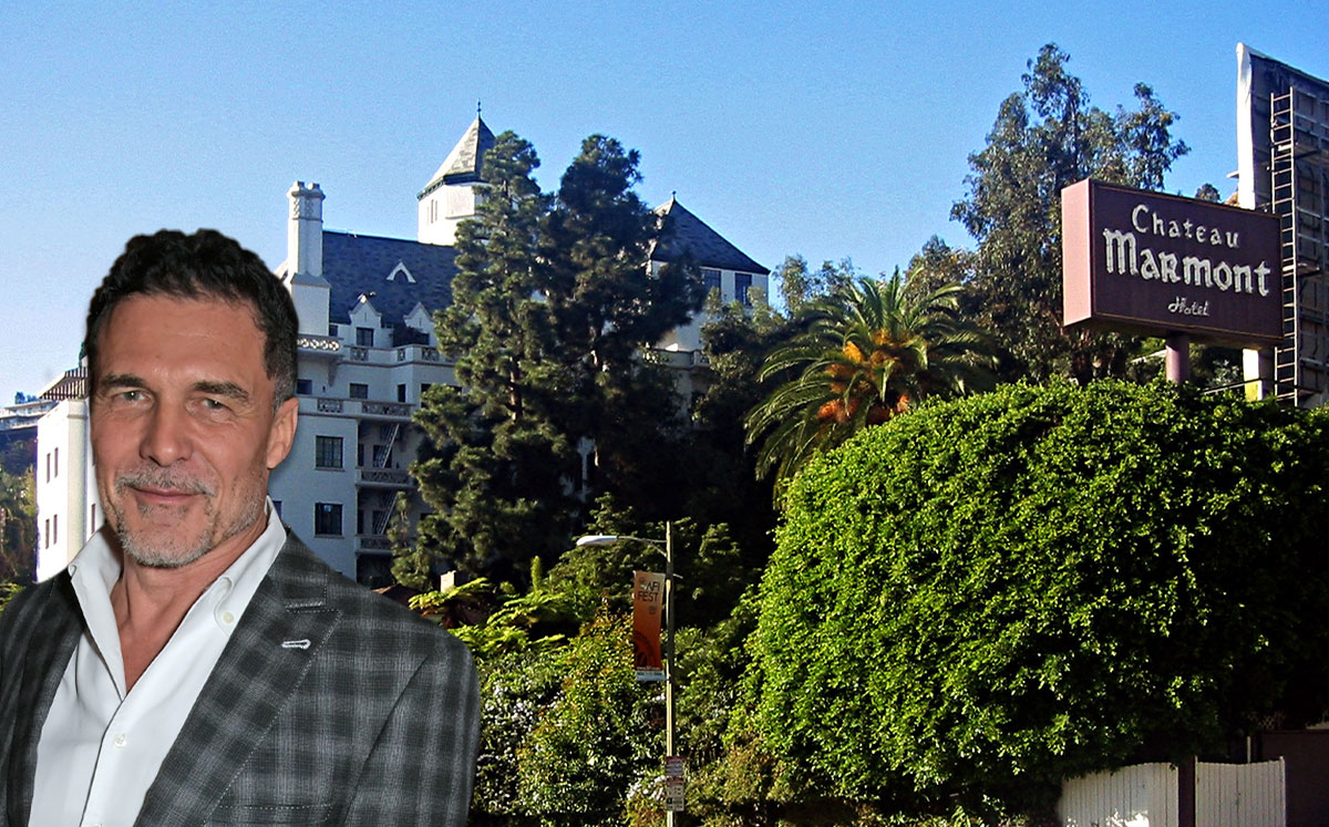 Andre Balazs and the Chateau Marmont (Credit: David M. Benett/Dave Benett/Getty Images for Michael Kors)